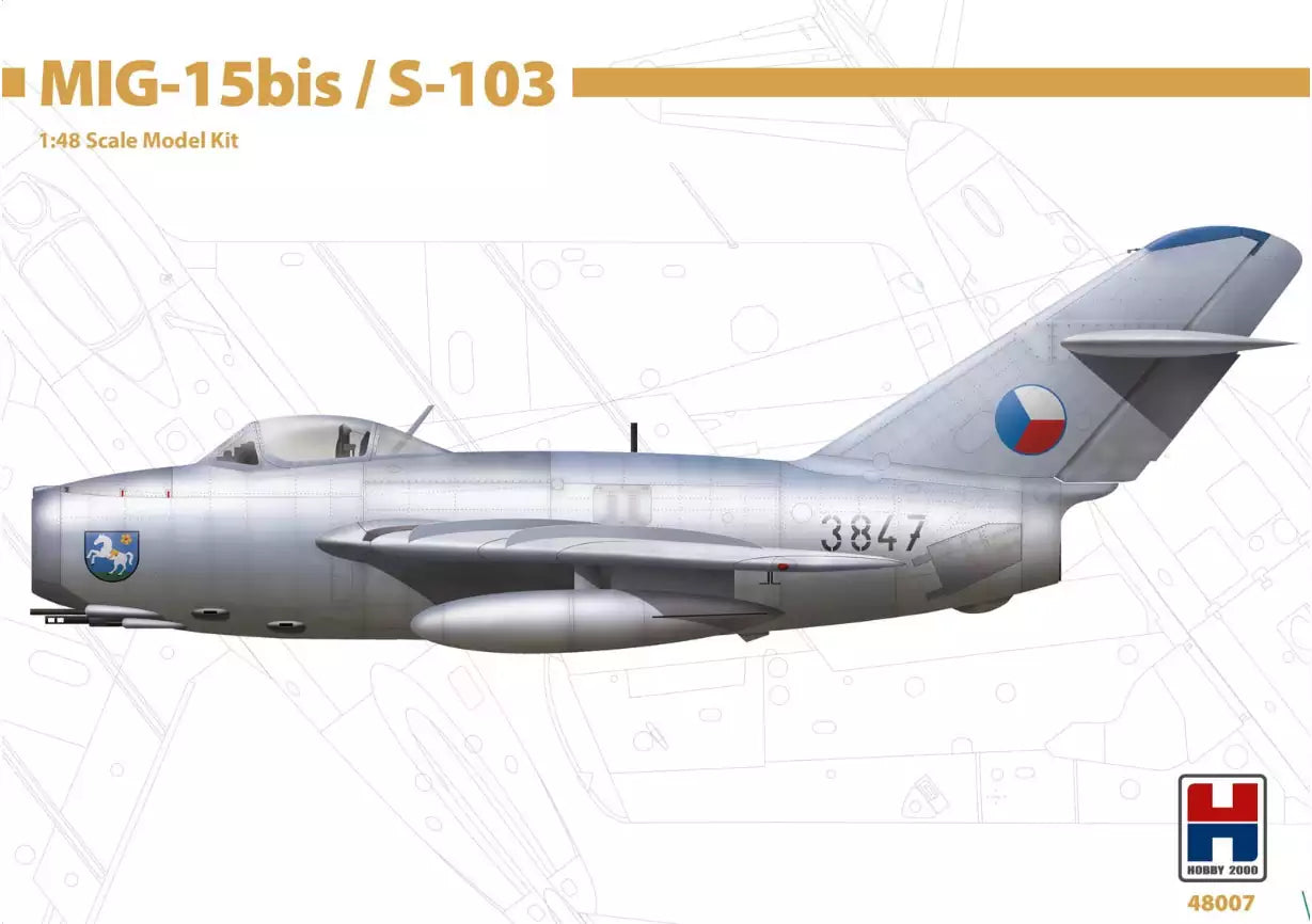 Hobby 2000 48007 MiG-15bis / S-103, 1:48