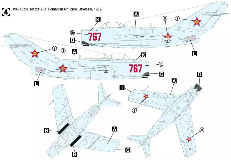 Hobby 2000 48007 MiG-15bis / S-103, 1:48