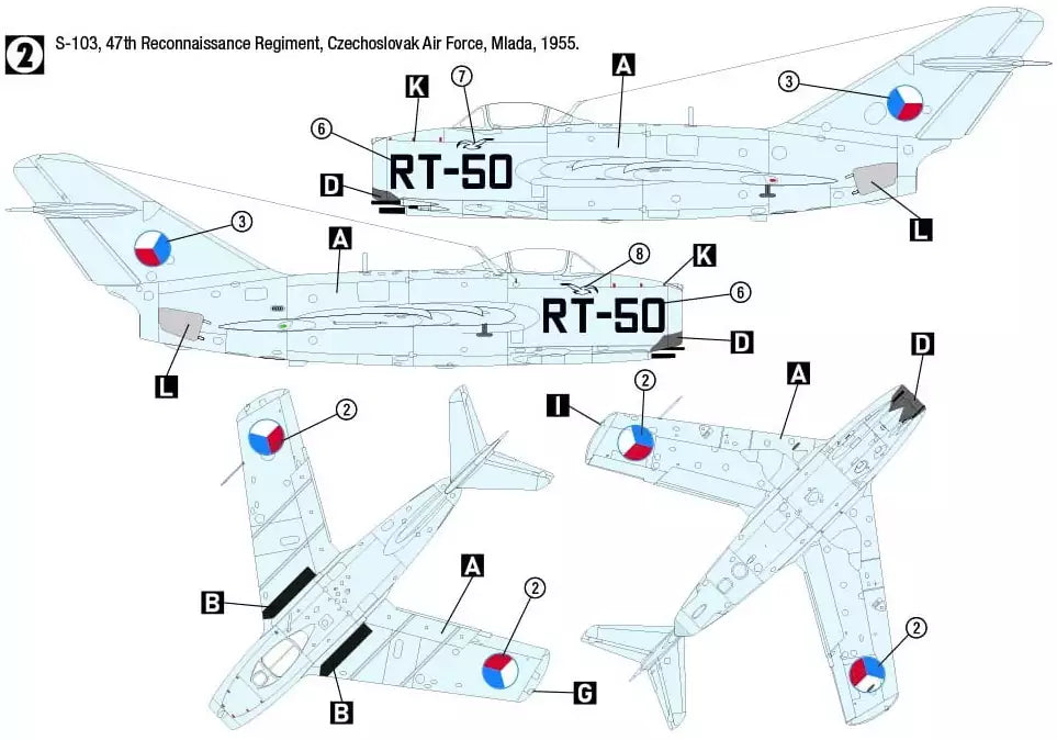 Hobby 2000 48007 MiG-15bis / S-103, 1:48