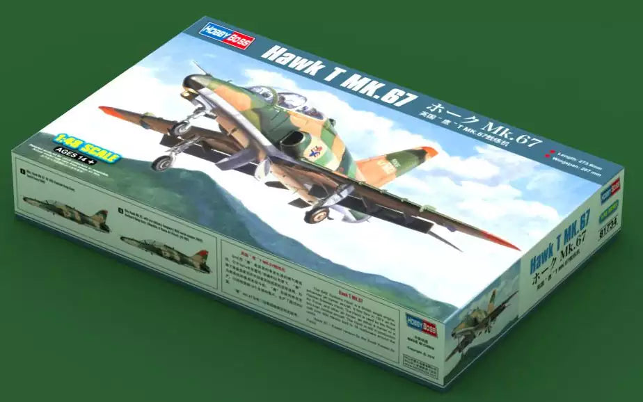 Inhalt: Hobby Boss 81734 Hawk T MK.67, 1:48
