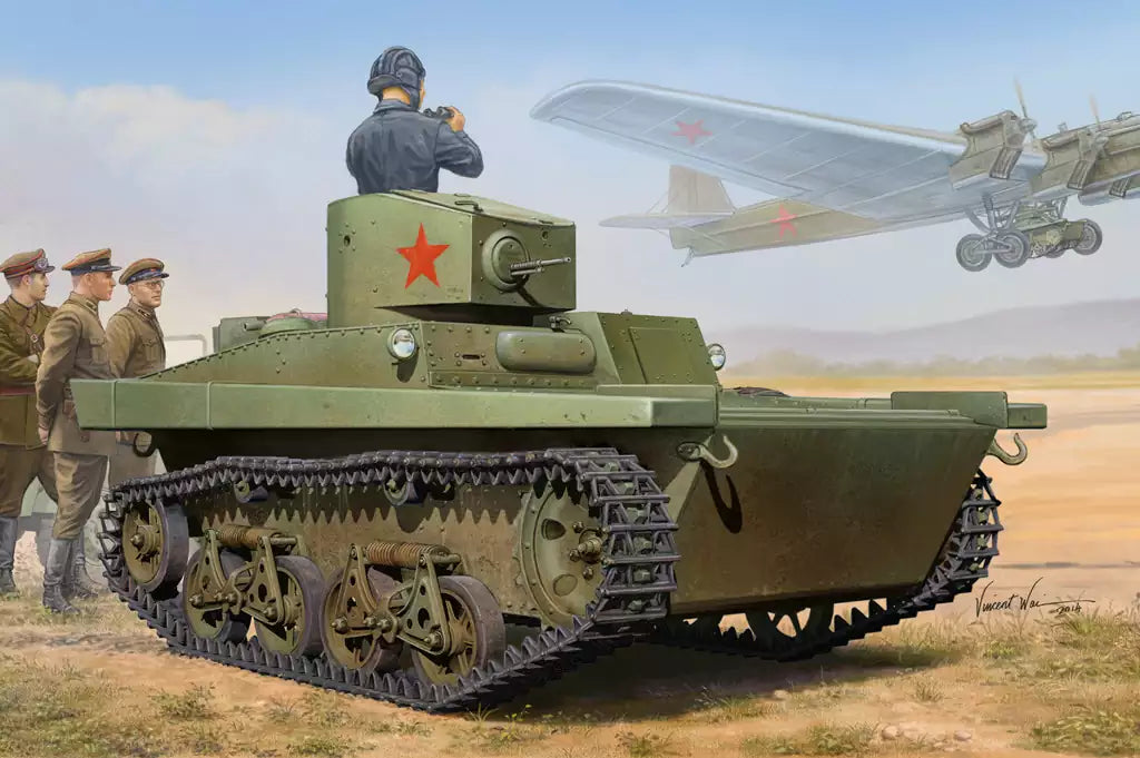 Hobby Boss 83821 Soviet T-37A Light Tank (Izhorsky), 1:35