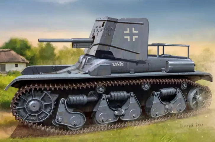 Hobby Boss 83895 German 3.7cm Pak 35/36 auf Pz.Kpfw 35R(f), 1:35