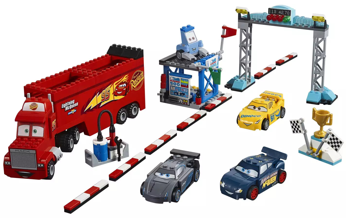 Inhalt:  LEGO Juniors 10745 Finale Florida 500