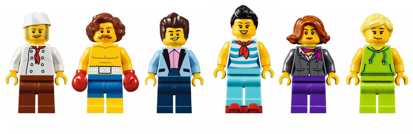 Minifiguren: LEGO Creator 10260 Amerikanisches Diner