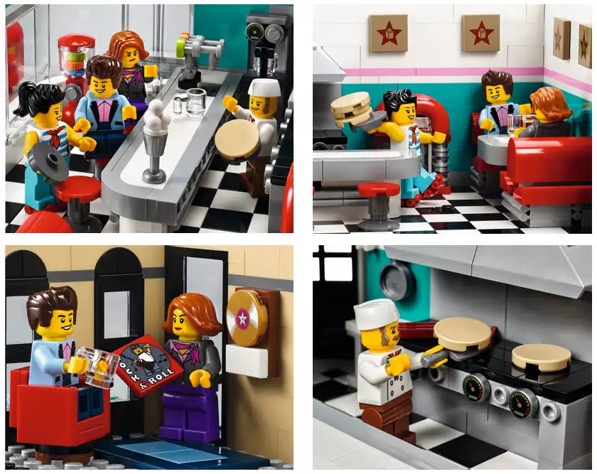 Detail 1: LEGO Creator 10260 Amerikanisches Diner