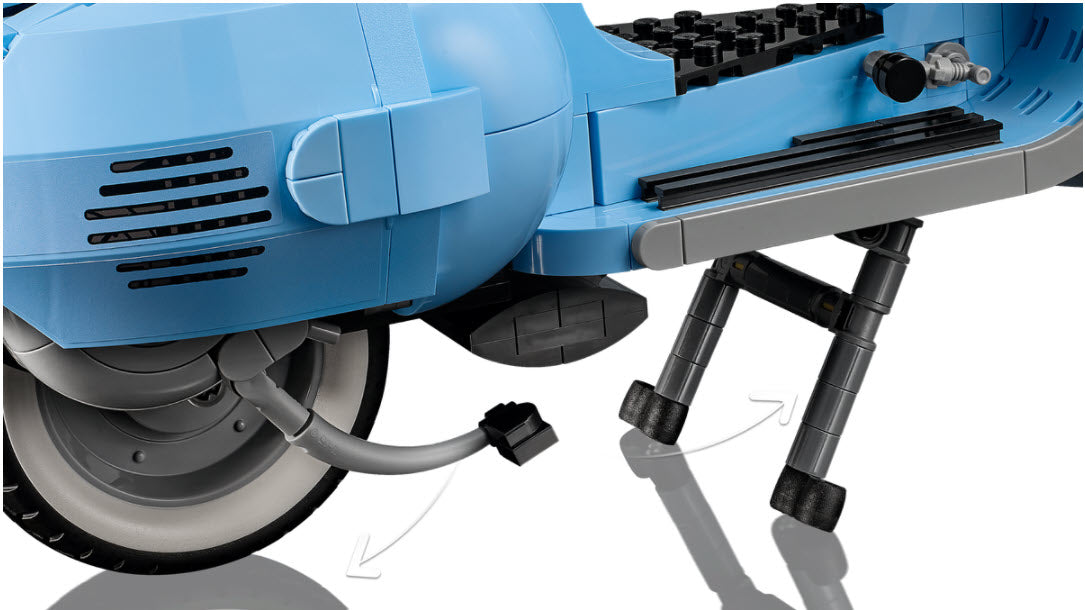 Detail 2: LEGO Icons 10298 Vespa 125