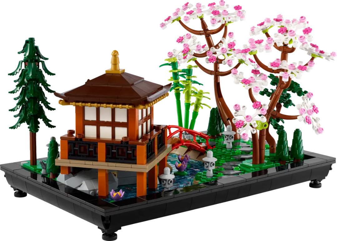 Inhalt: LEGO Icons 10315 Garten der Stille
