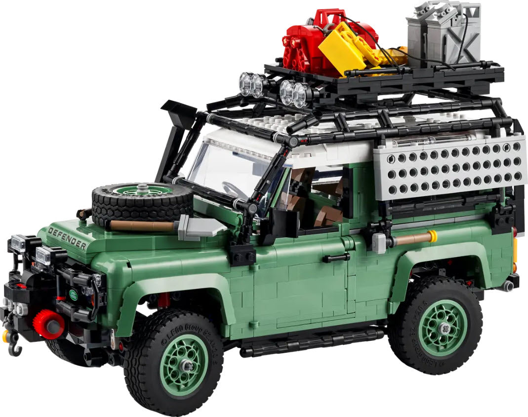 Inhalt: LEGO Icons 10317 Klassischer Land Rover Defender 90