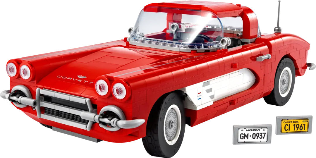 Inhalt: LEGO Icons 10321 Corvette