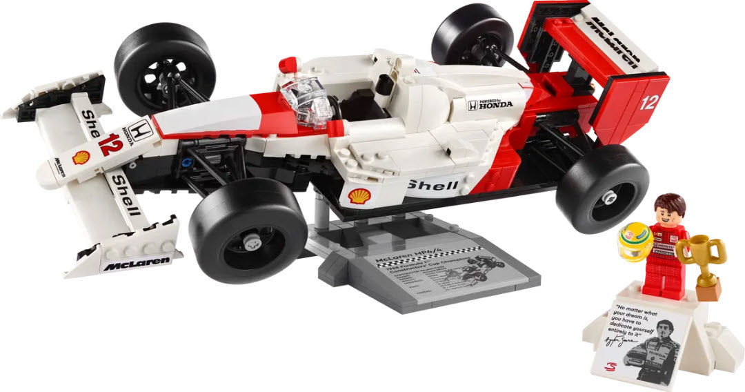 Inhalt: LEGO Icons 10330 McLaren MP4/4 & Ayrton Senna
