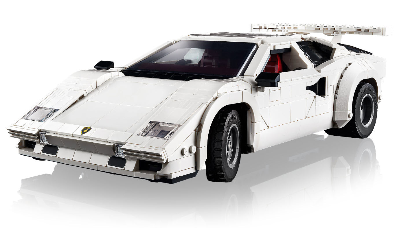 Inhalt: LEGO Icons 10337 Lamborghini Countach 5000 Quattrovalvole
