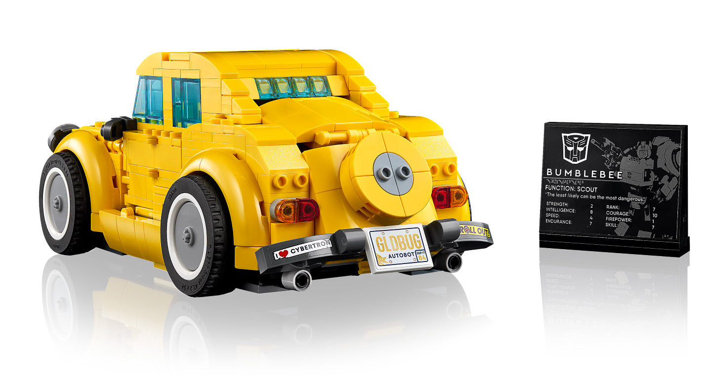 Detail 3: LEGO Icons 10338 Bumblebee