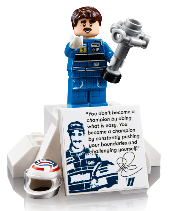 Detail 1: LEGO Icons 10353 Williams Racing FW14B mit Nigel Mansell