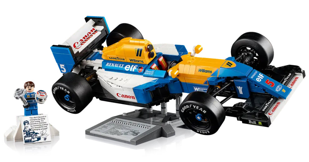 Detail 2: LEGO Icons 10353 Williams Racing FW14B mit Nigel Mansell