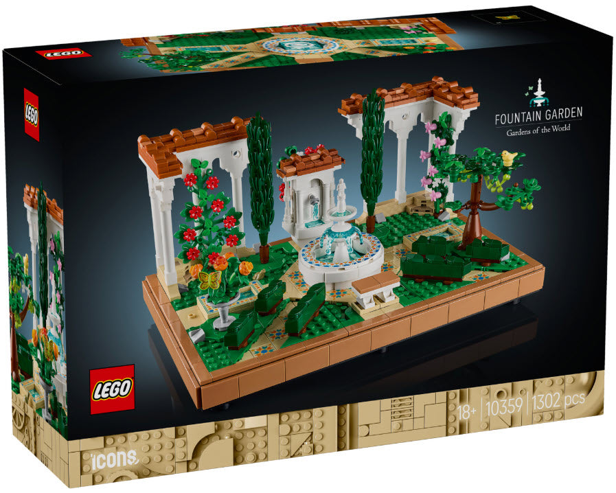 LEGO Icons 10359 Springbrunnengarten