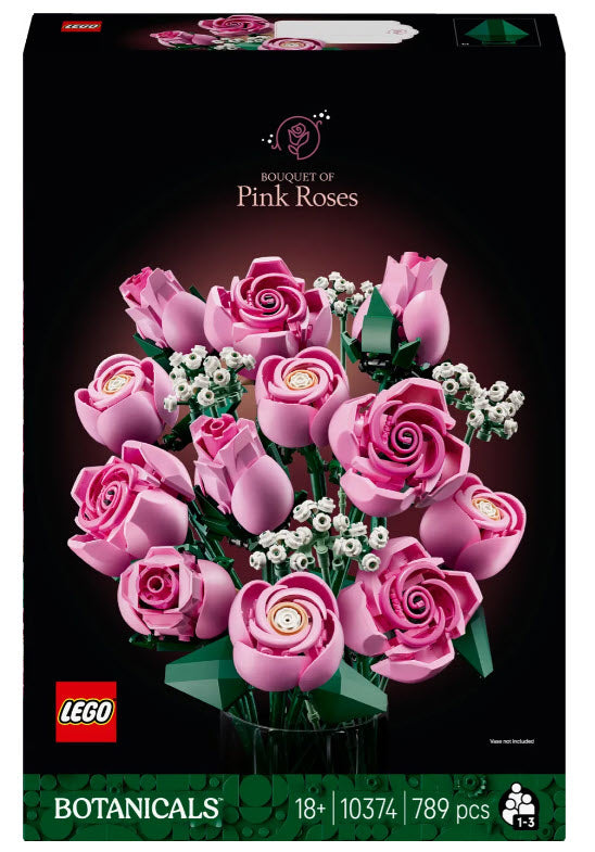 LEGO Botanicals 10374 Rosa Rosenstrauß - Kopie