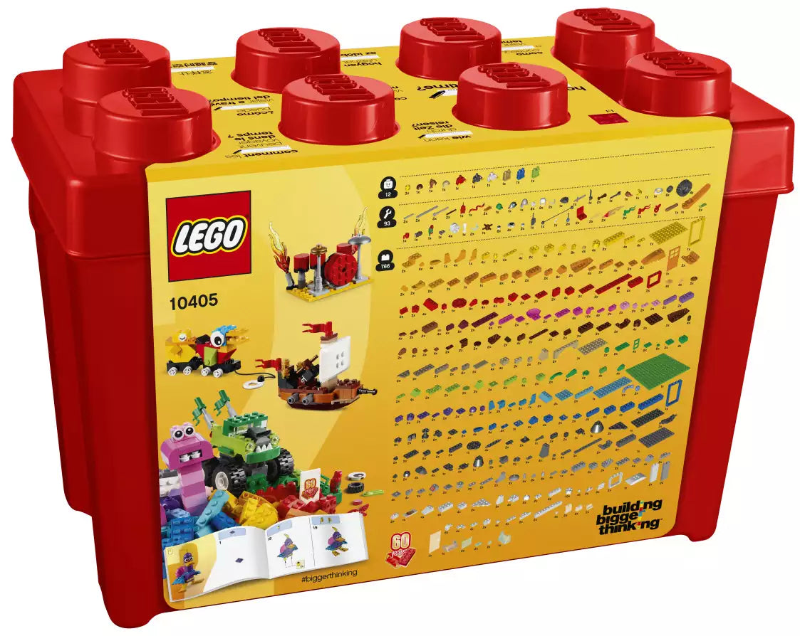Box Rückansicht: LEGO Classic 10405 Mars-Mission