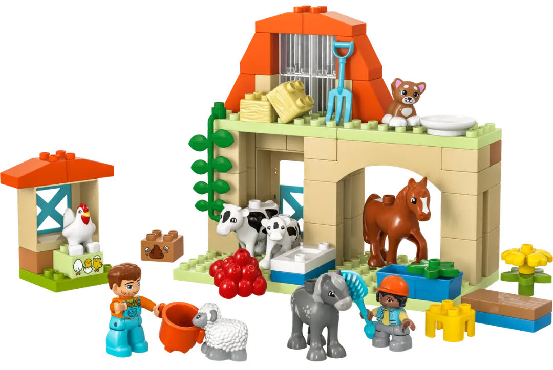 Inhalt: LEGO DUPLO 10416 Tierpflege auf dem Bauernhof
