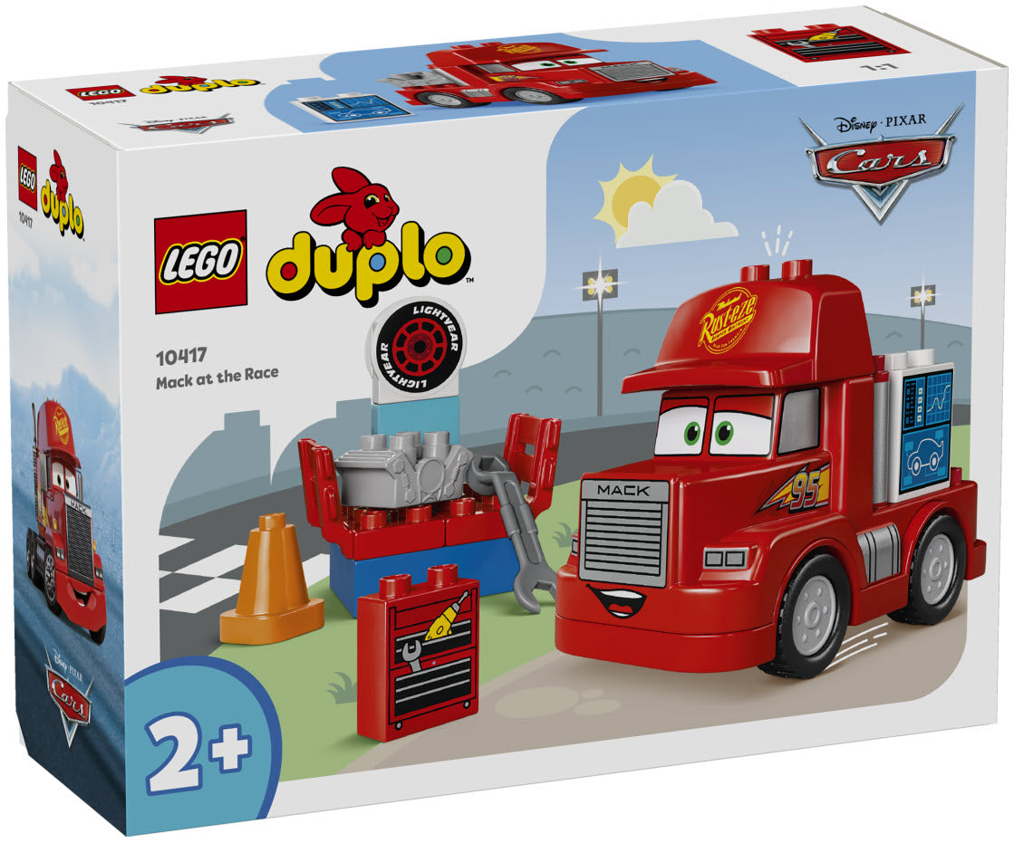 LEGO DUPLO Cars 10417 Mack beim Rennen