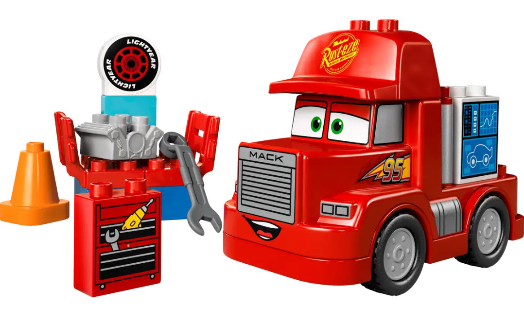 Inhalt: LEGO DUPLO Cars 10417 Mack beim Rennen