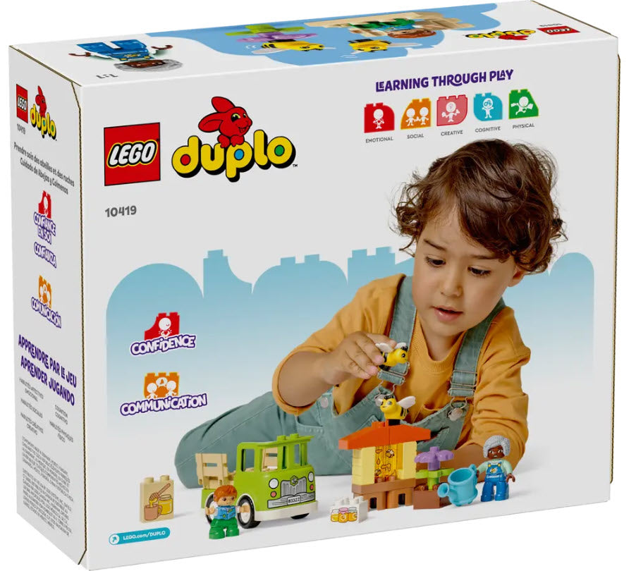 Box Rückansicht: LEGO DUPLO 10419 Imkerei und Bienenstöcke