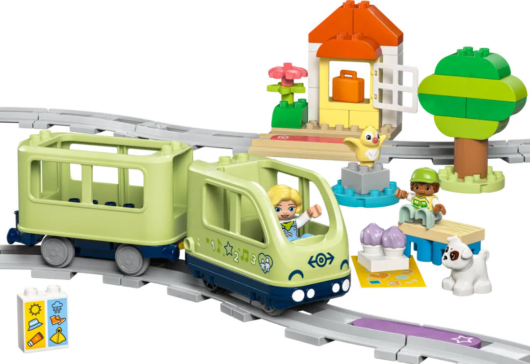 Inhalt: LEGO DUPLO 10427 Interaktive Abenteuer-Eisenbahn