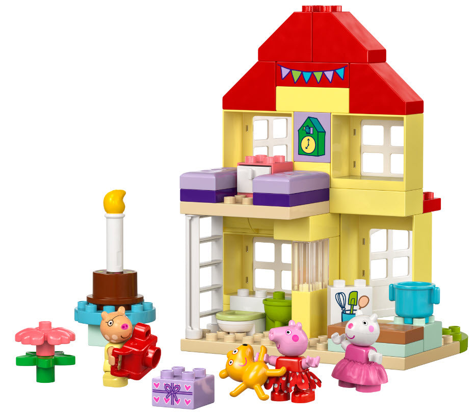 Inhalt: LEGO DUPLO 10433 Peppas Geburtstagshaus