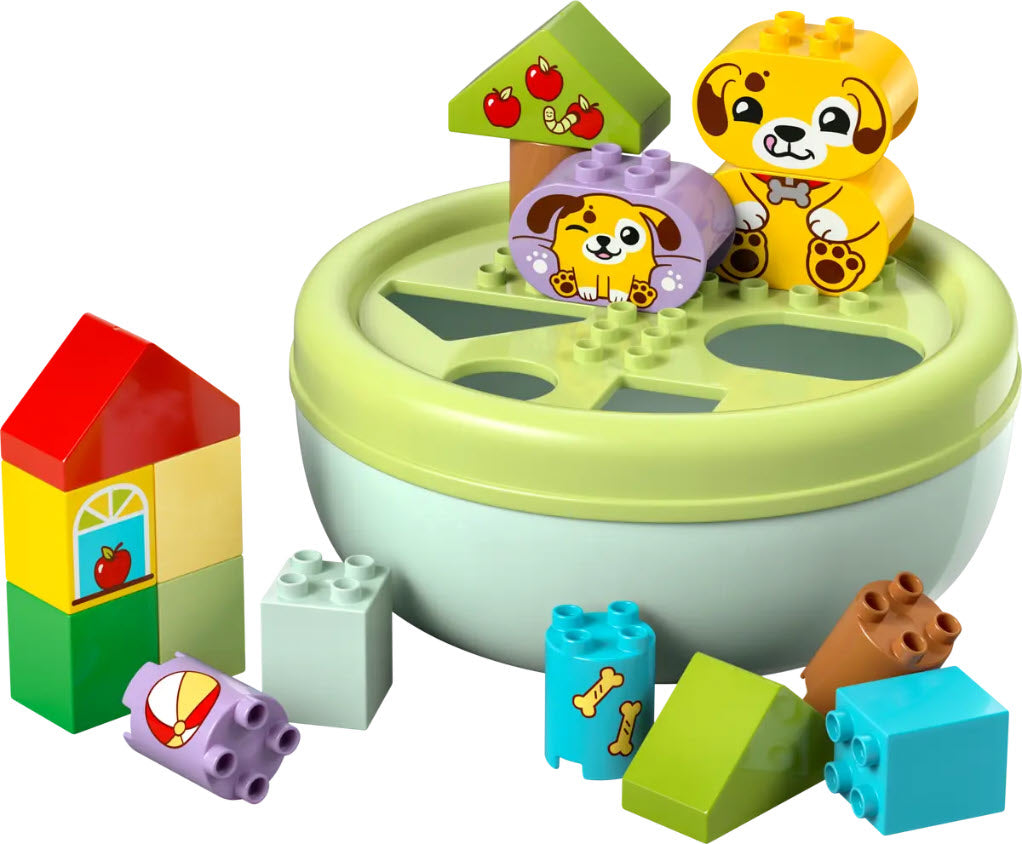 Inhalt: LEGO DUPLO 10441 Formsortierer: Welpenhaus