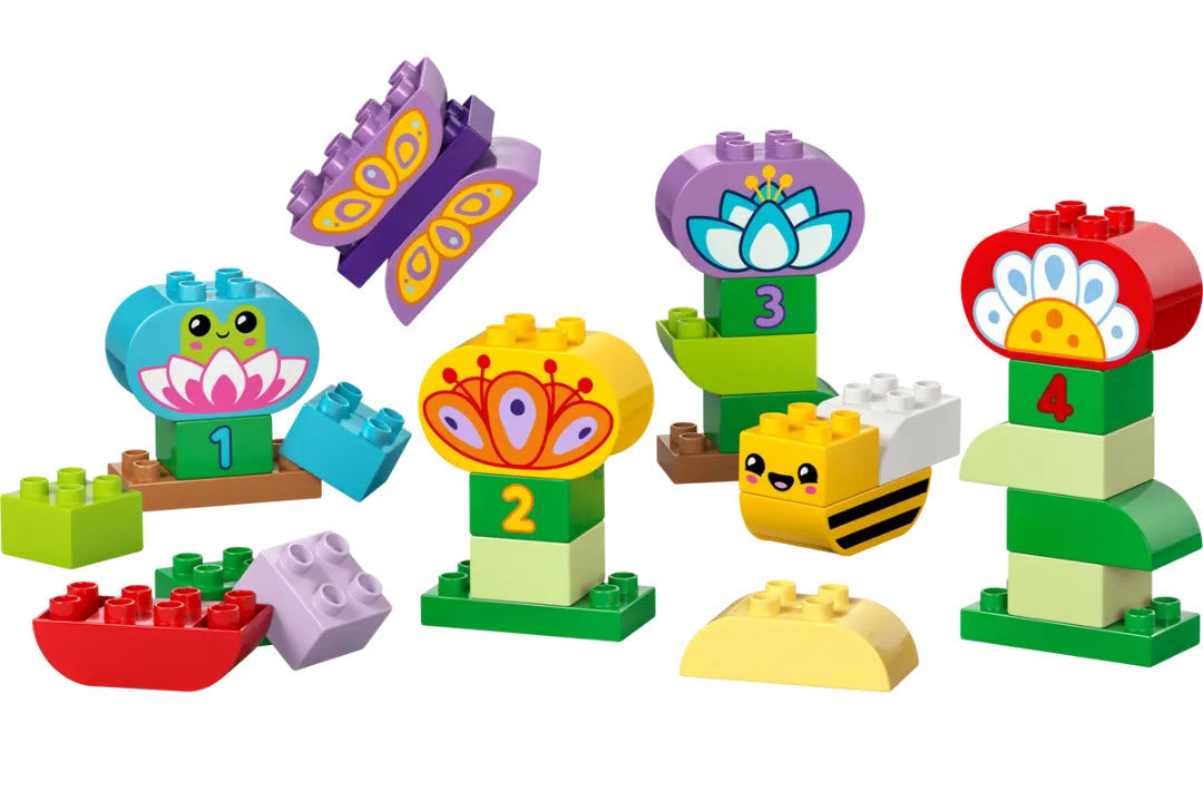 Inhalt: LEGO DUPLO 10444 Kreativer Blumengarten