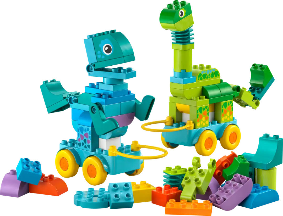 Inhalt: LEGO DUPLO 10451 Dinos auf Rädern 3-in-1-Set