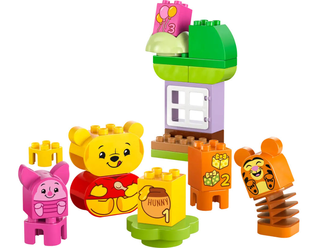 Inhalt: LEGO DUPLO 10457 Winnie Puuhs Geburtstagsparty