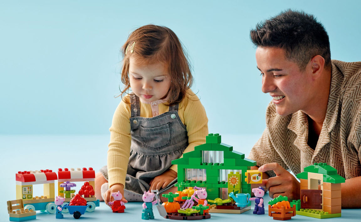 Detail 1: LEGO DUPLO 10461 Opas Garten und Gewächshaus