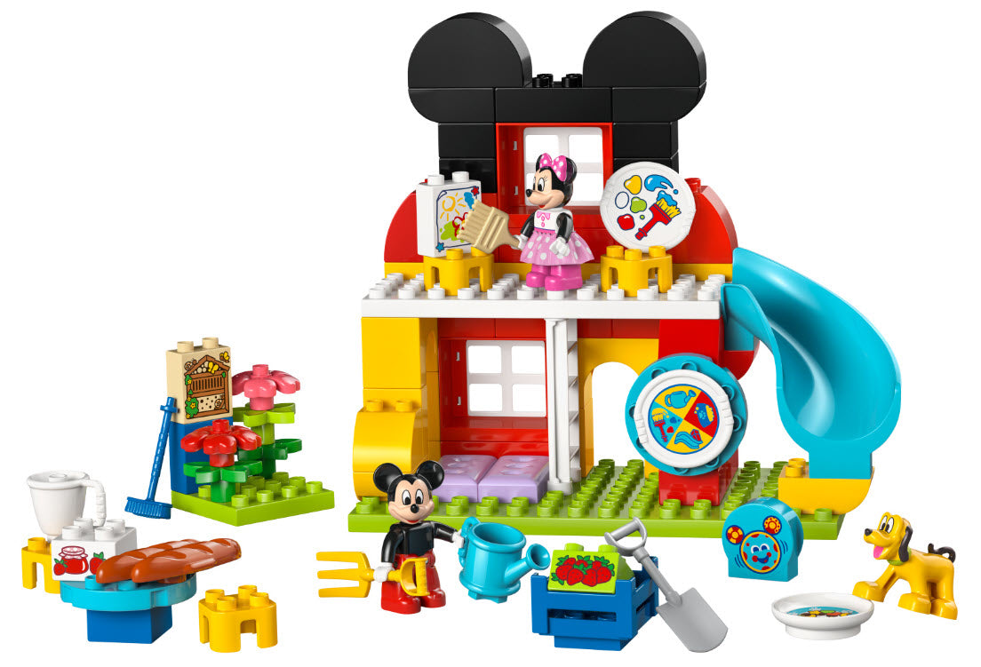 Inhalt: LEGO DUPLO 10465 Micky Maus Wunderhaus mit Minnie und Pluto
