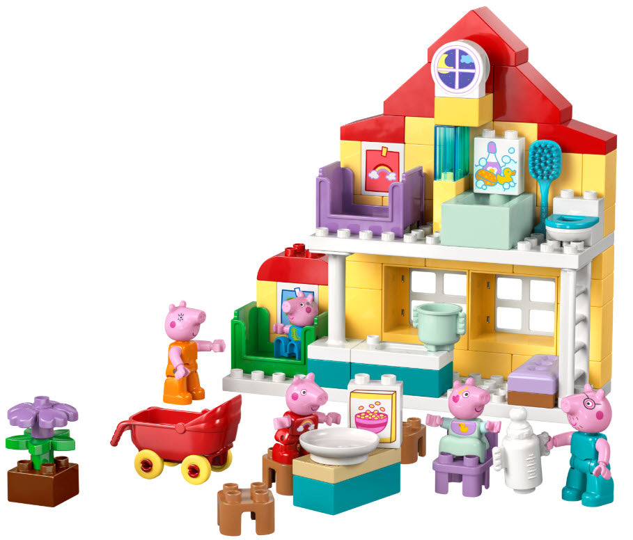 Inhalt: LEGO DUPLO 10467 Peppa Wutz Familienhaus