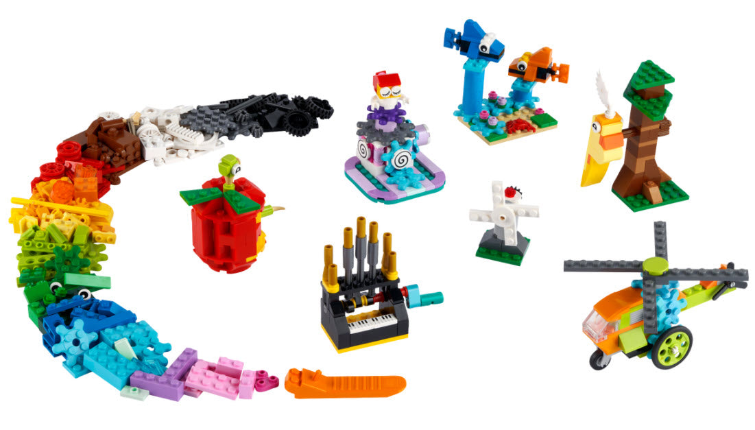 Inhalt: LEGO Classic 11019 Bausteine und Funktionen