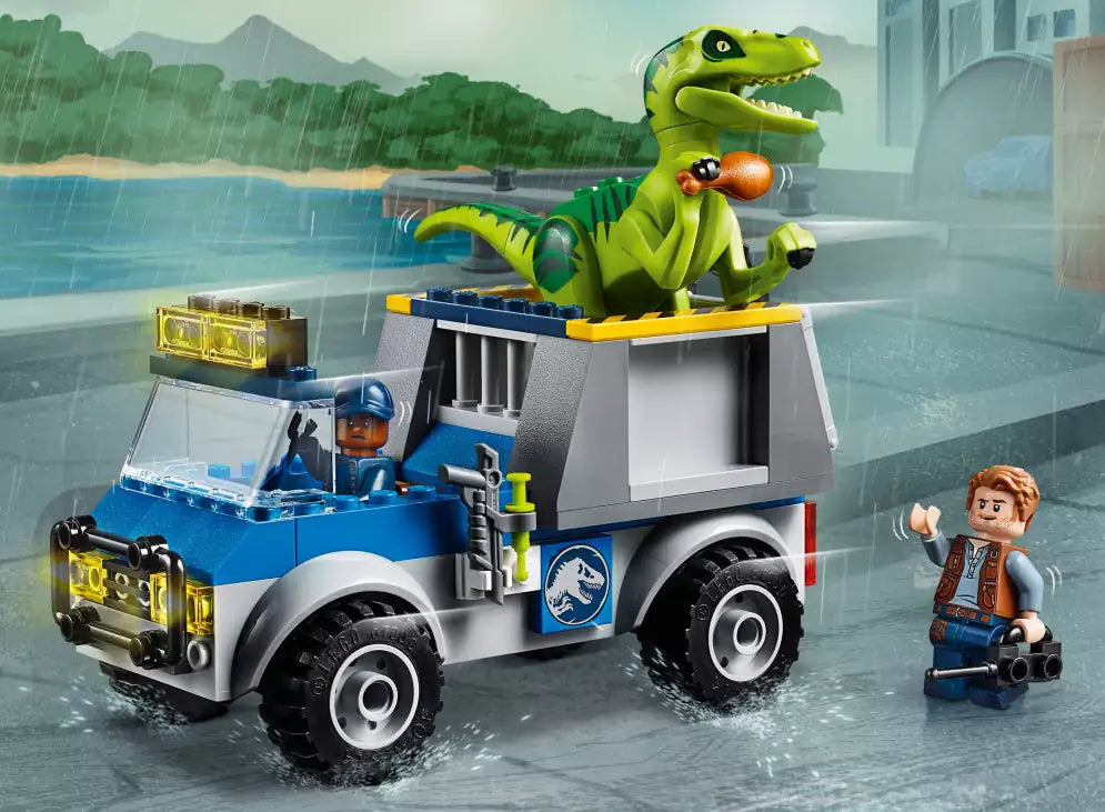 Detail 2: LEGO Juniors 10757 Raptoren Rettungstransporter