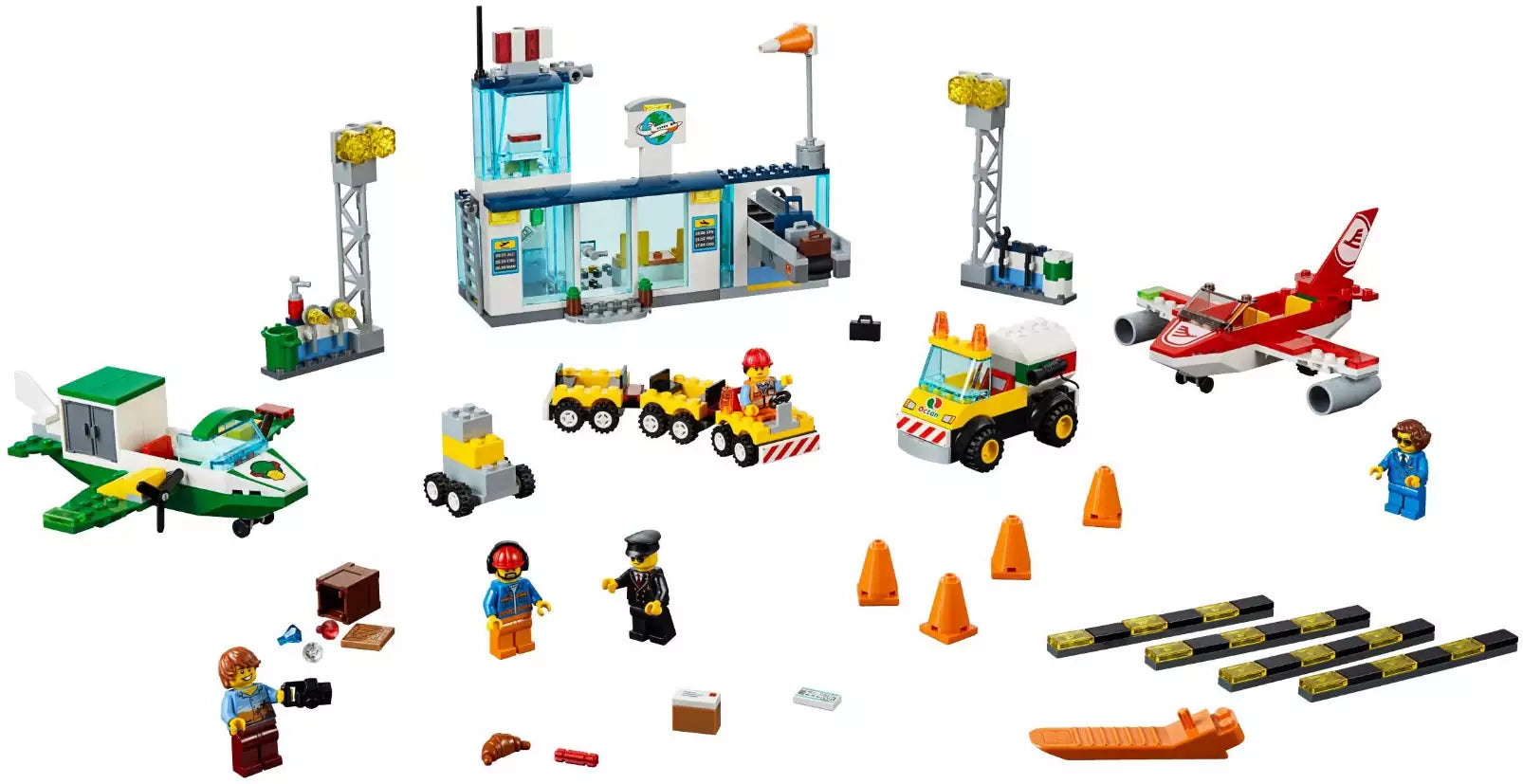 Inhalt: LEGO Juniors 10764 Flughafen
