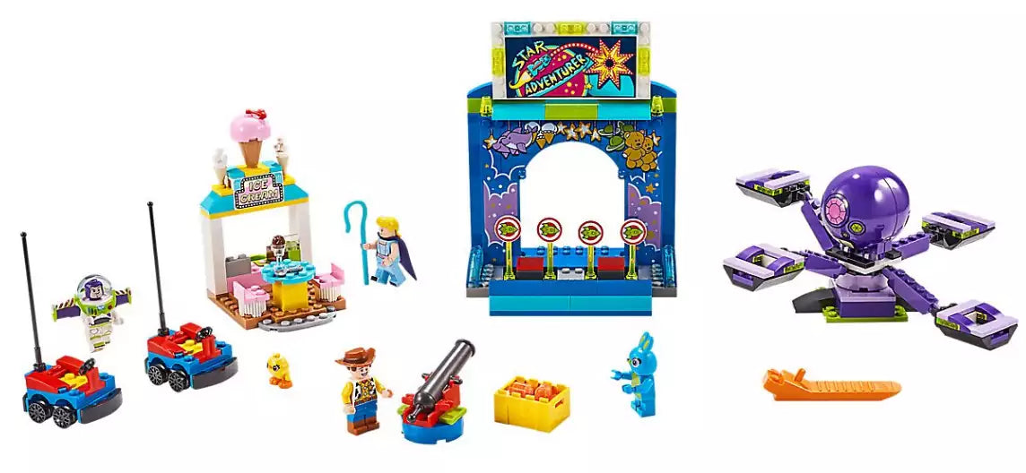 Inhalt: LEGO Toy Story 4 10770 Buzz & Woodys Jahrmarktspaß!