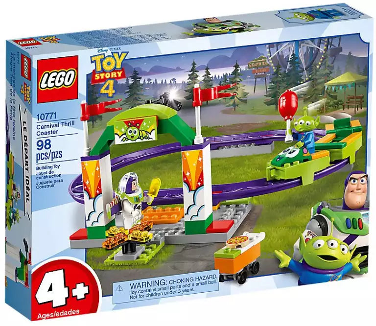 LEGO Toy Story 4 10771 Buzz wilde Achterbahnfahrt