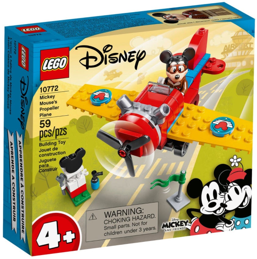 LEGO Disney 10772 Mickys Propellerflugzeug