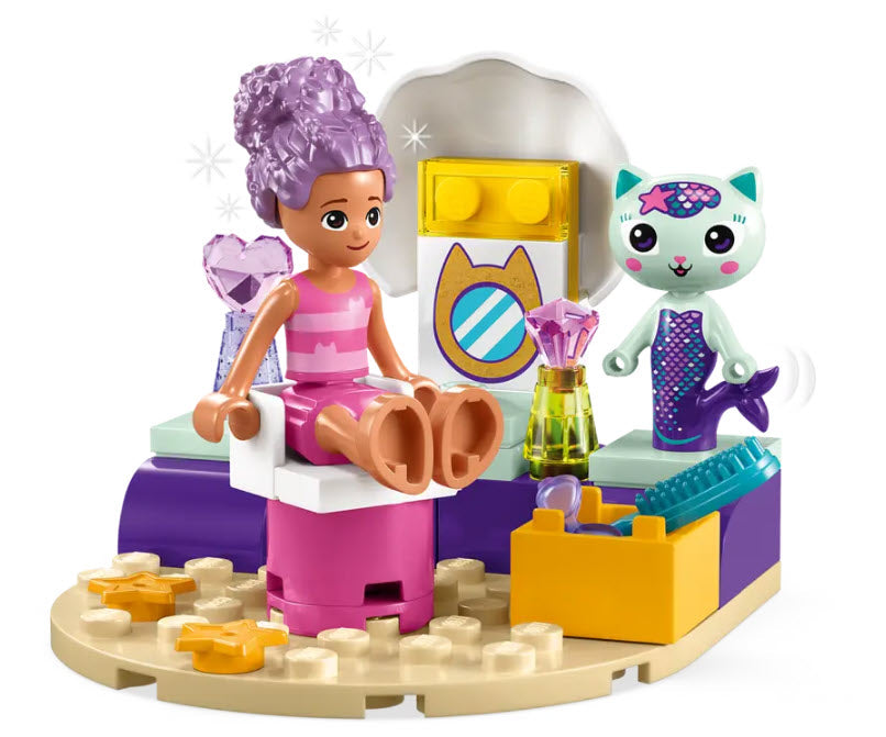 Minifiguren: LEGO Gabby's Dollhouse 10786 Meerkätzchens Schiff und Spa