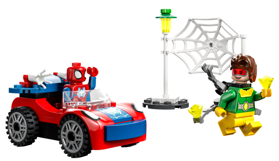 Inhalt: LEGO Super Heroes 10789 Spider-Mans Auto und Doc Ock