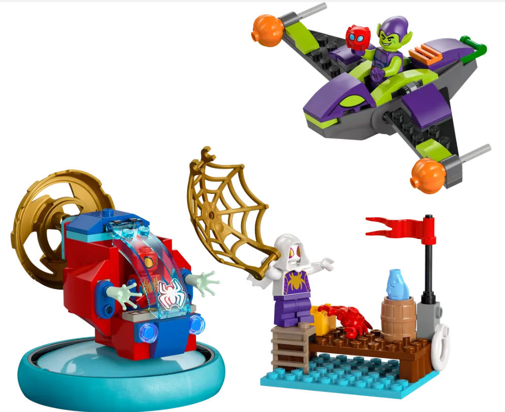 Inhalt: LEGO Super Heroes 10793 Spidey vs. Green Goblin