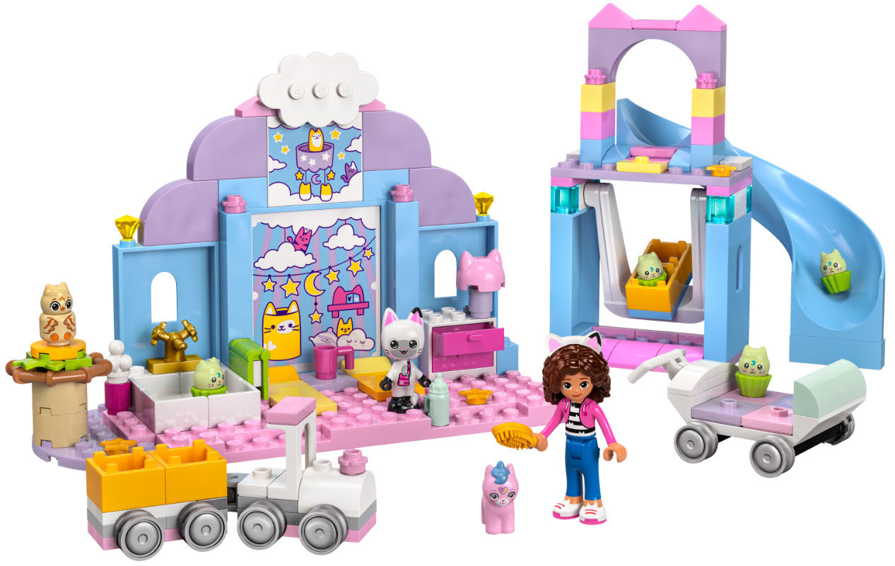 Inhalt: LEGO Gabby's Dollhouse 10796 Gabbys Kätzchen Öhrchen