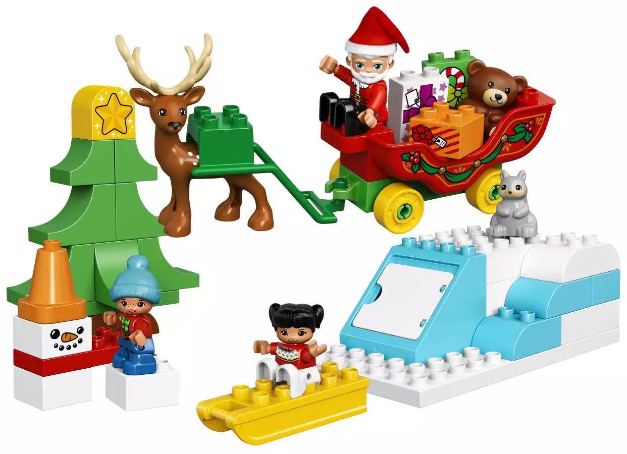 Inhalt: LEGO DUPLO 10837 Winterspaß mit dem Weihnachtsmann