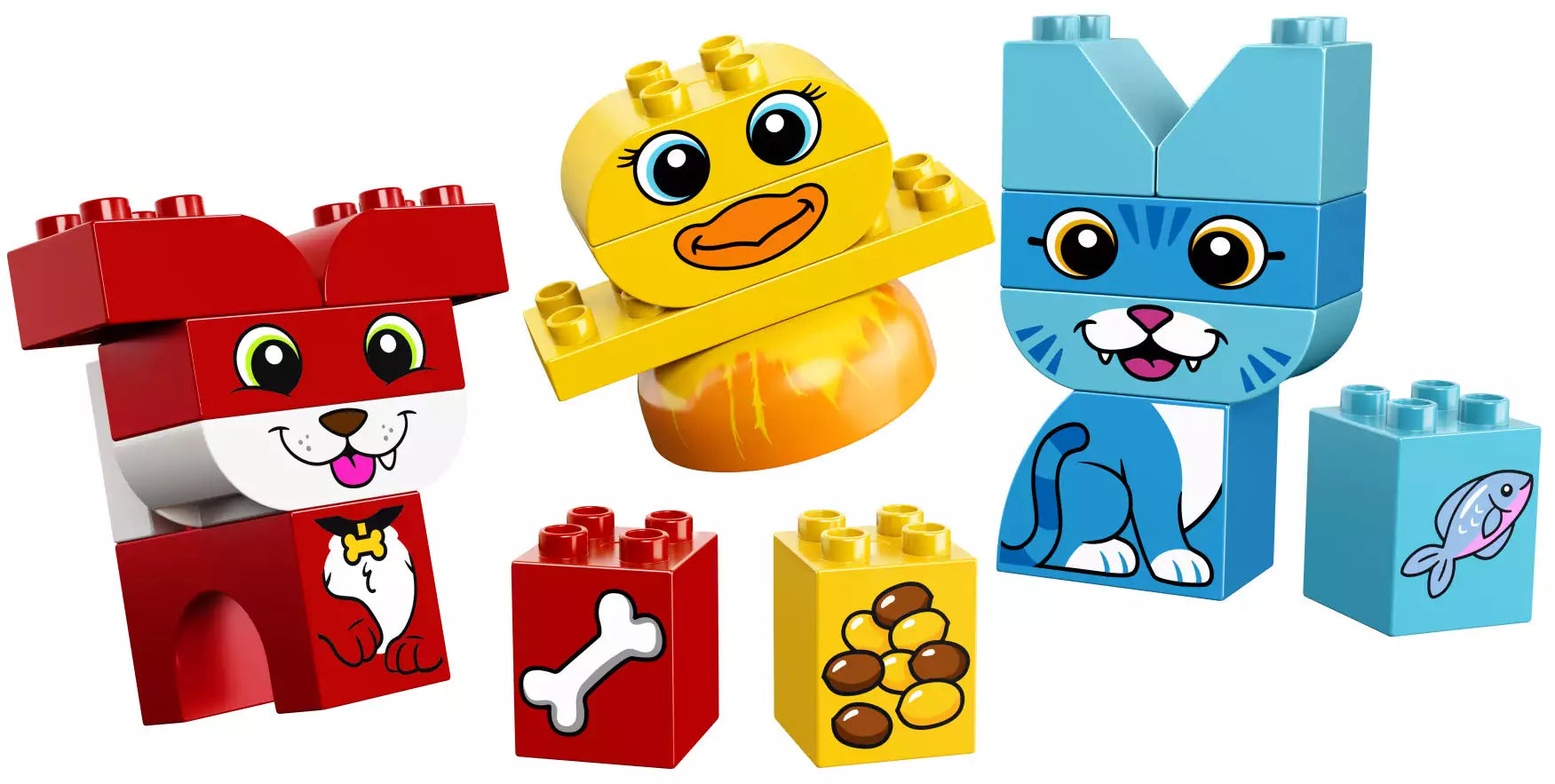 Inhalt: LEGO DUPLO 10858 Meine ersten Tiere - Farben lernen