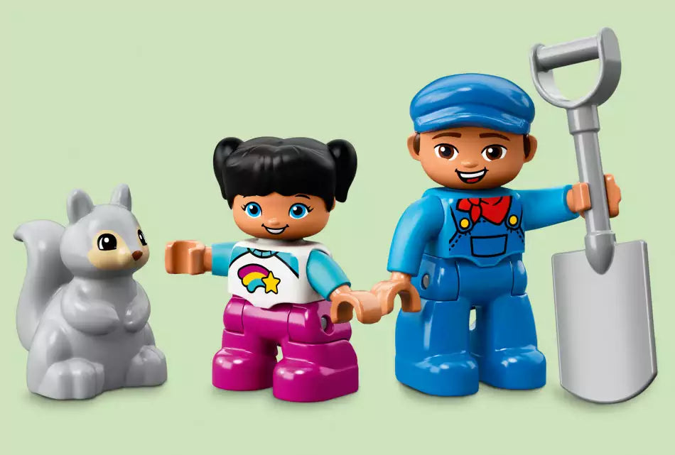 Figuren: LEGO DUPLO Eisenbahn 10874 Dampfeisenbahn