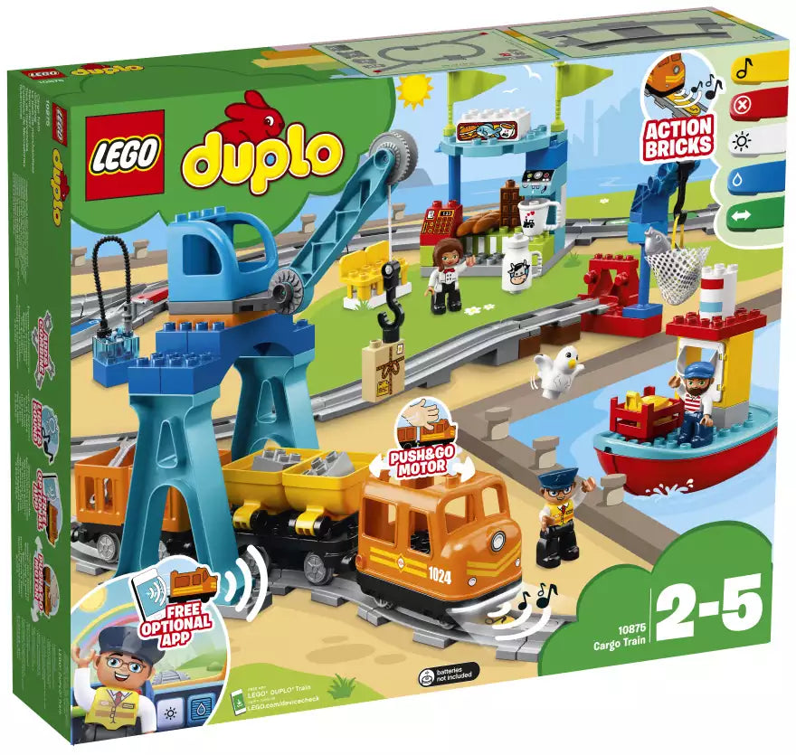 LEGO DUPLO Eisenbahn 10875 Güterzug
