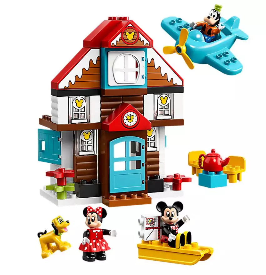 Inhalt: LEGO DUPLO 10889 Mickys Ferienhaus