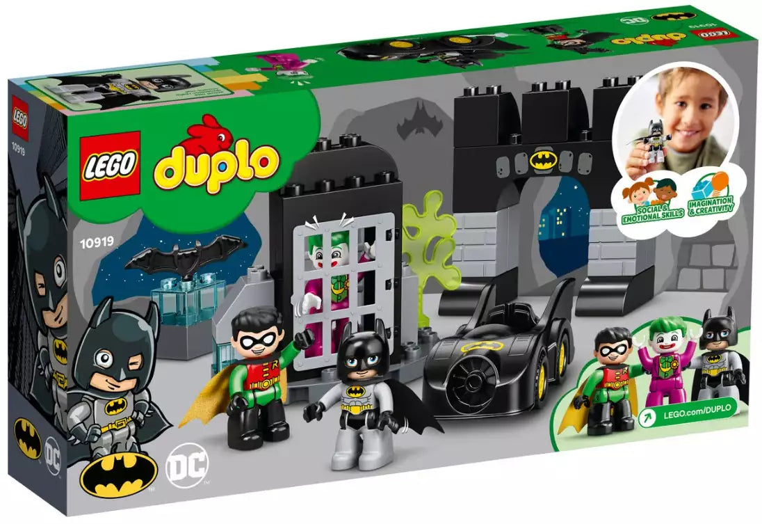 Box Rückansicht: LEGO DUPLO 10919 Bathöhle